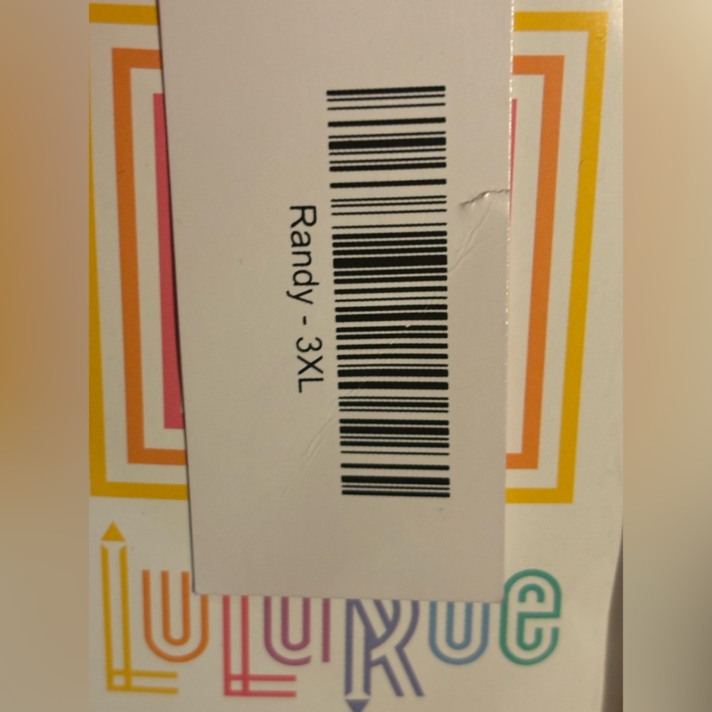 Lularoe Randy Baseball Tee 3XL - Picture 6 of 8